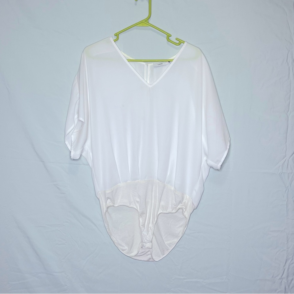 All In Favor Blouson Bodysuit